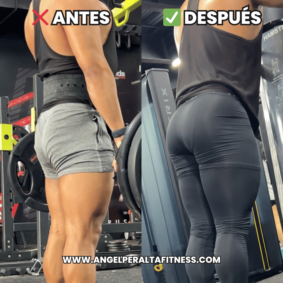 Glúteos de Angel Peralta Fitness